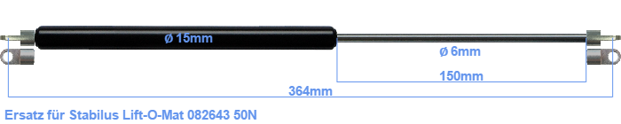 Stabilus Lift-O-Mat 082643