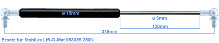 Stabilus Lift-O-Mat 083089