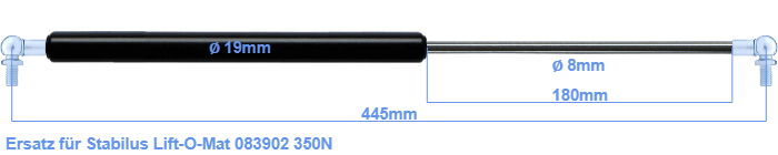 Stabilus Lift-O-Mat 083902