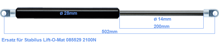 Stabilus Lift-O-Mat 085529