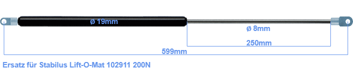 Stabilus Lift-O-Mat 102911
