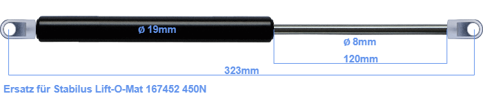 Stabilus Lift-O-Mat 167452