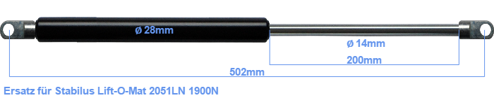 Stabilus Lift-O-Mat 2051LN