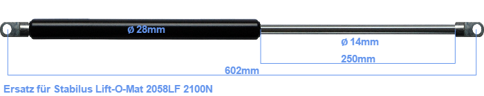 Stabilus Lift-O-Mat 2058LF