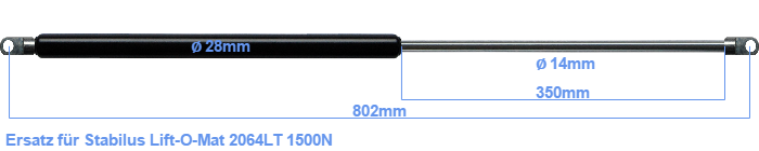Stabilus Lift-O-Mat 2064LT