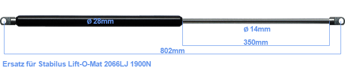 Stabilus Lift-O-Mat 2066LJ