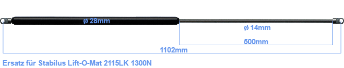 Stabilus Lift-O-Mat 2115LK