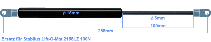 Stabilus Lift-O-Mat 2158LZ