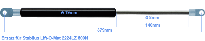Stabilus Lift-O-Mat 2224LZ