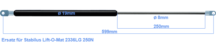 Stabilus Lift-O-Mat 2336LG