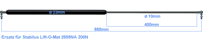 Stabilus Lift-O-Mat 2695NA