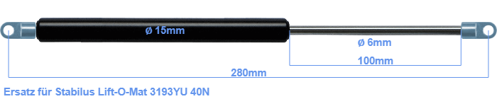 Stabilus Lift-O-Mat 3193YU