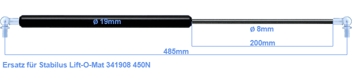 Stabilus Lift-O-Mat 341908
