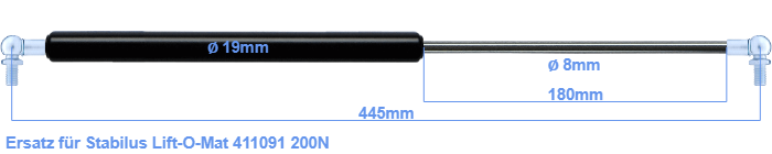 Stabilus Lift-O-Mat 411091