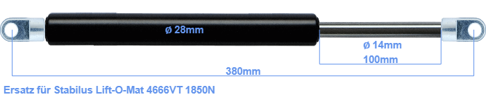 Stabilus Lift-O-Mat 4666VT