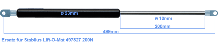 Stabilus Lift-O-Mat 497827