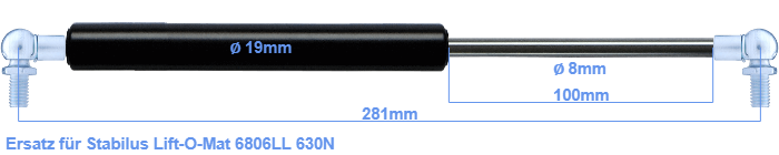 Stabilus Lift-O-Mat 6806LL
