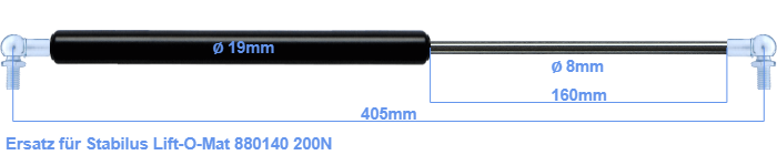 Stabilus Lift-O-Mat 880140