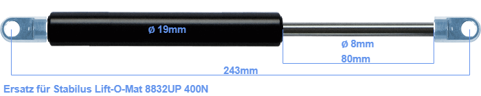 Stabilus Lift-O-Mat 8832UP