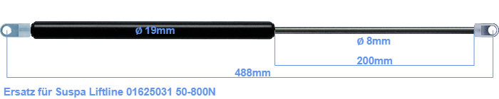 Suspa Liftline 01625031
