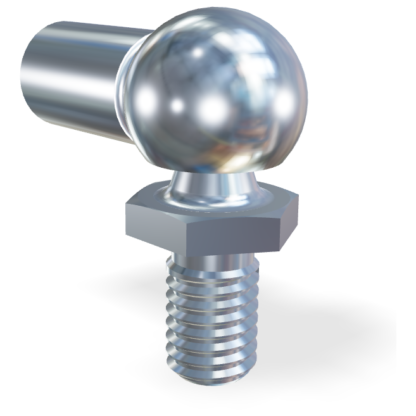 M5 Winkelgelenk 22mm (Kugel mit M8)