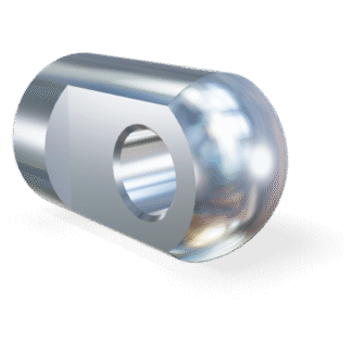 M10 Gelenkauge 19mm (Stärke 12mm, Loch 8.1mm) Edelstahl 304 V2A