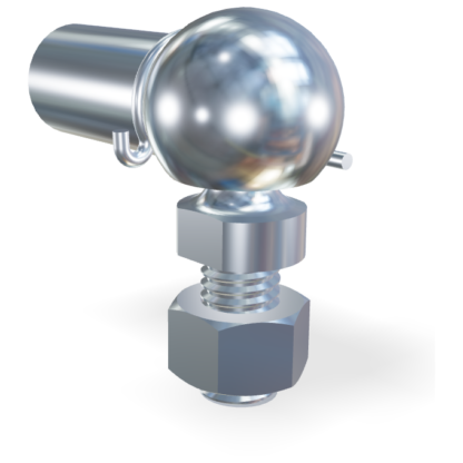 M5 Winkelgelenk 18mm (Kugel mit M5)