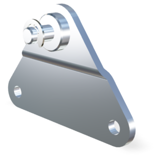 Seitenbeschlag 6mm (max. 450N)