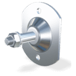 Rundbeschlag 8mm (Max. 1200N)