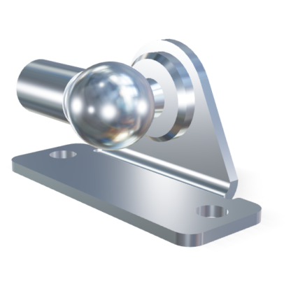 M5 Winkelgelenk (22mm) mit Lagerschuh