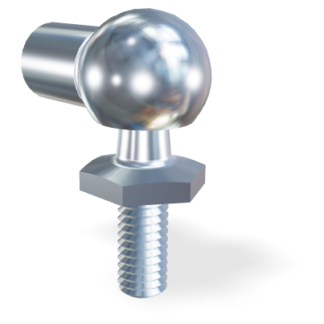 M8 Winkelgelenk (M6 Aussengewinde) (max. 800N)