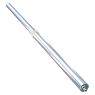 Gasdruckfeder 14-28 Hub 400 Edelstahl 316 V4A mit Blockierrohr