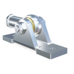 M10 Gelenkkopf (43mm) mit Lagerschuh (max. 3000N)