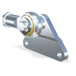 M10 Gelenkkopf (43mm) mit Seitenbeschlag (max. 3000N)