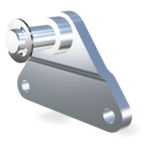 Seitenbeschlag 10mm (max. 3000N)