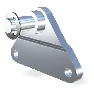 Seitenbeschlag 10mm (max. 3000N)