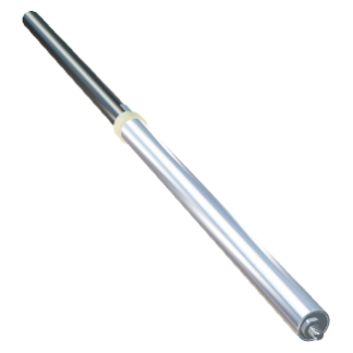 Gasdruckfeder 14-28 Hub 400 mit Edelstahl-Blockierrohr (48mm Verlängerung)