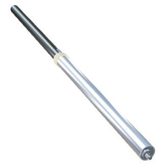 Gasdruckfeder 14-28 Hub 400 mit Edelstahl-Blockierrohr (48mm Verlängerung)
