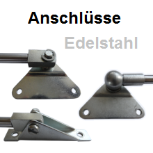 Anschlüsse Edelstahl